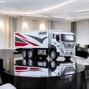 Mô hình xe Container Truck 1:32 – Dài 25 cm - Mô phỏng vận tải hàng hóa