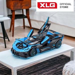 Mô hình xe Bugatti Bolide 1:24 có chức năng phun khói