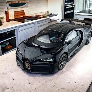 Mô hình xe Bugatti Chiron 1:18 có đèn âm thanh