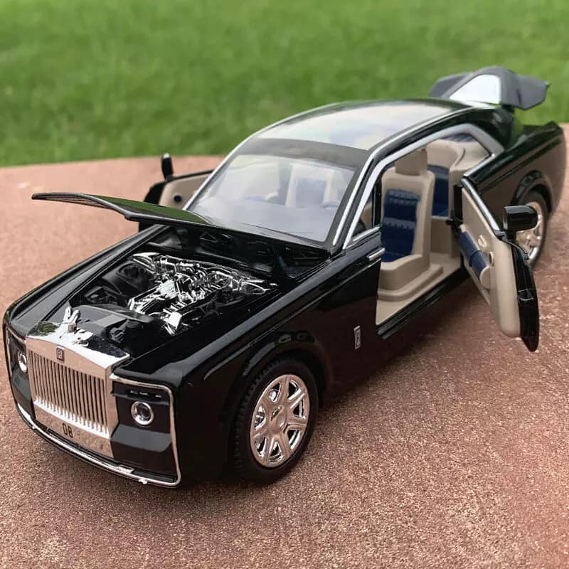 Mô hình xe Rolls-Royce sweptail 1:24 [Black] - SP005134