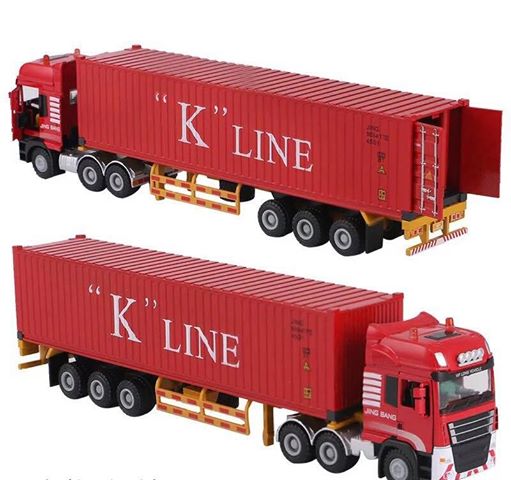 SP004538 [Jingbang] Mô hình xe KLINE container express 1:50 [Red]