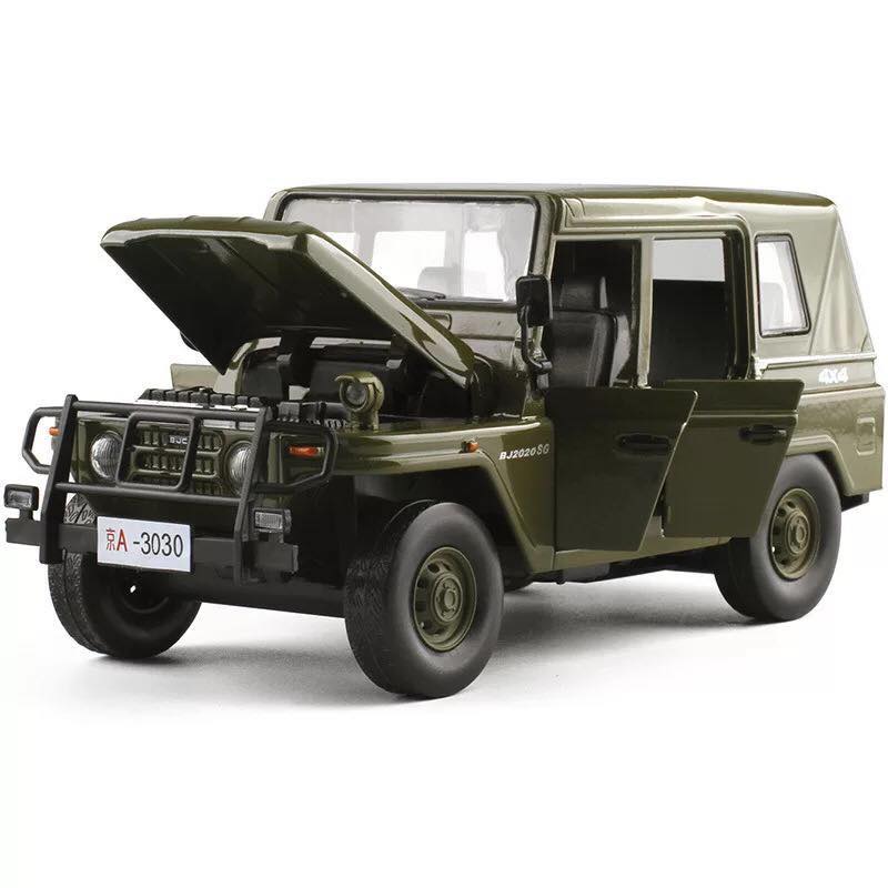 SP004816 [JACKIEKIM] Army Beijing Jeep 2020 1: 28 [Dark Green]