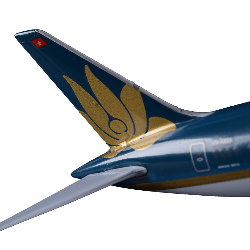 Mô hình máy bay Vietnam Airlines B787 20cm - Kim loại