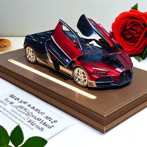 Mô Hình Xe Ô Tô Bugatti Tourbillon 1:24 Hợp Kim Cao Cấp - Mô Hình Xe Sưu Tầm Chính Hãng