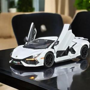 Mô Hình Xe Lamborghini Revuelto 1:24 Chezhi Hợp Kim Cao Cấp - Xe Mô Hình Sưu Tầm Đẳng Cấp