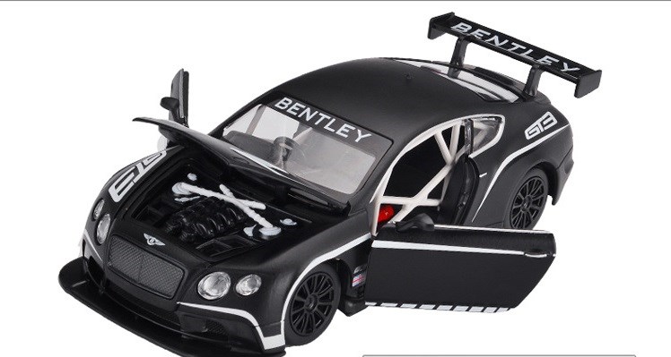 Mô hình xe Bentley GT3 Sport 1:24 Black - Caipo
