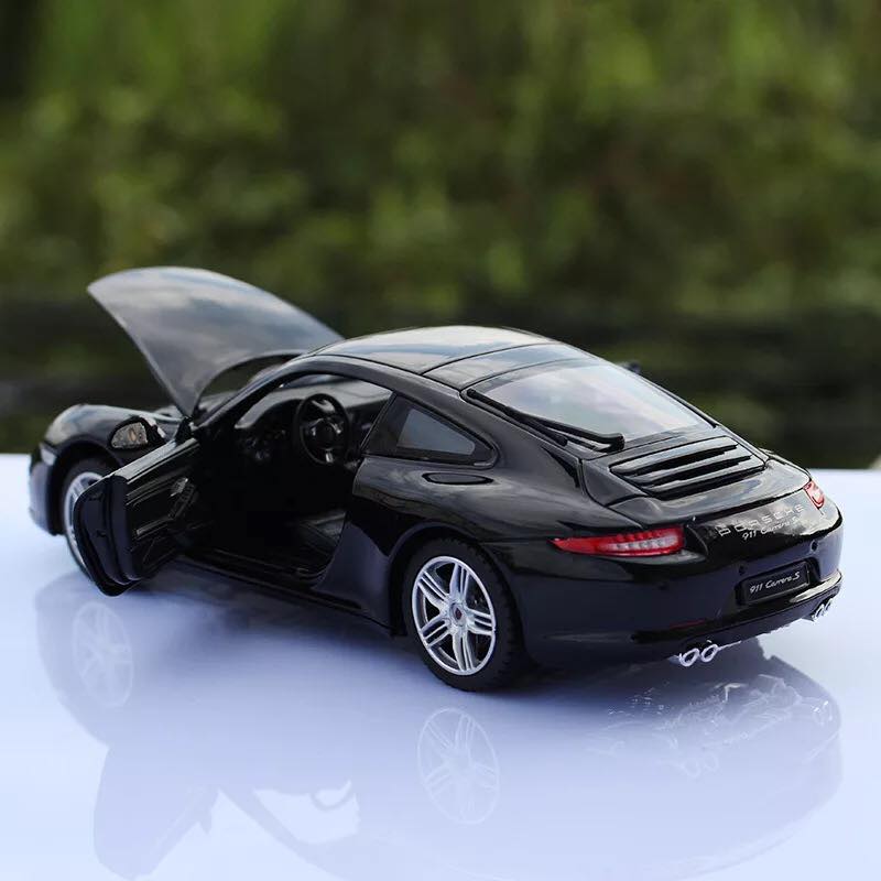 Mô hình xe Porsche 911S Carrera 1:24 [Black] - [RASTAR]