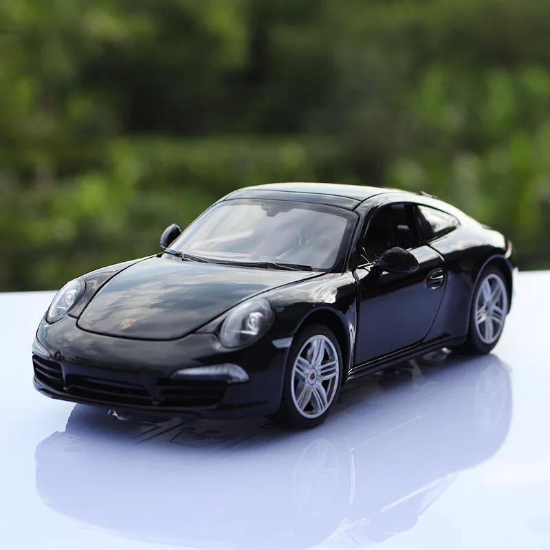 Mô hình xe Porsche 911S Carrera 1:24 [Black] - [RASTAR]