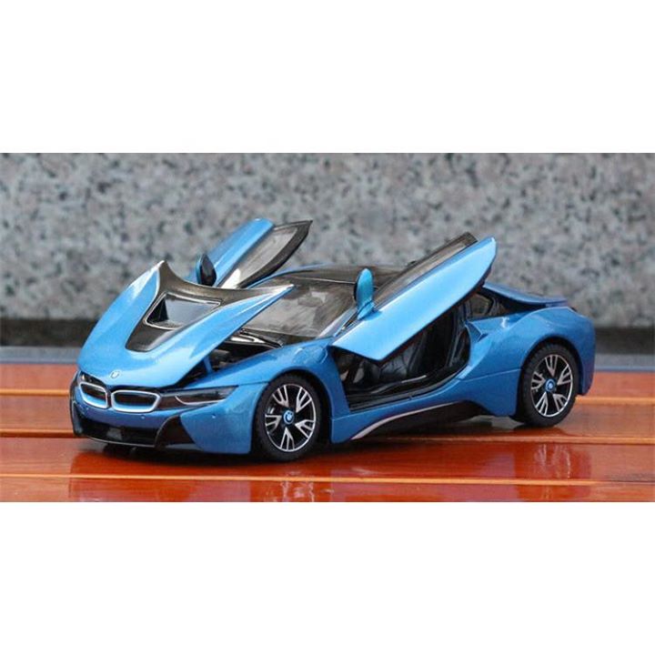 Mô hình xe BMW I8 tỷ lệ 1:24 [Blue] [Rastar] 