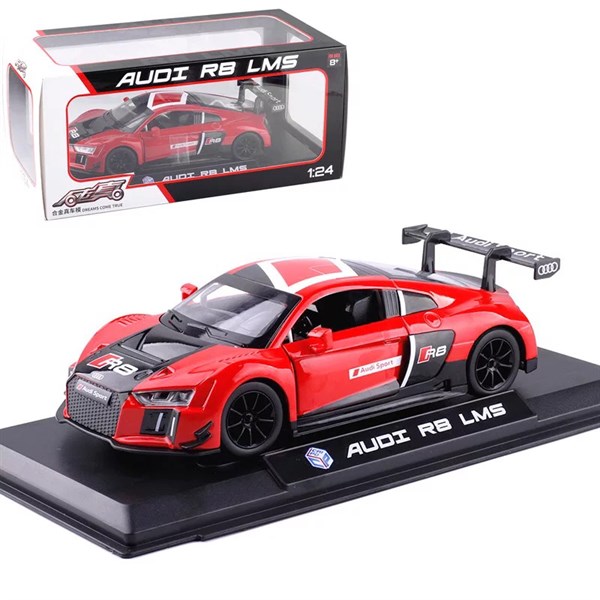 Mô hình xe  Audi R8 LMS Sport 1:24 [Red] - [Caipo]
