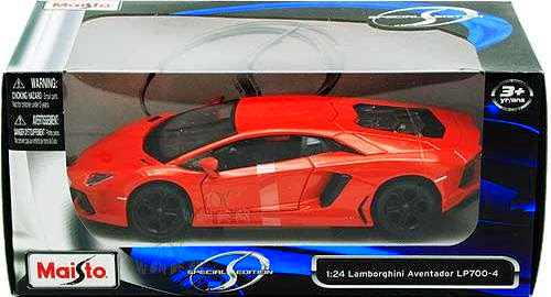 Mô hình Lamborghini Aventador LP700-4 1:24 (Cam)