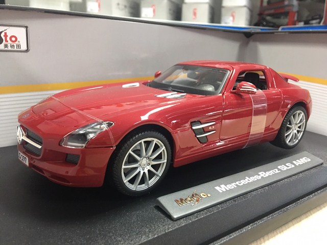 SP005084 - [ Maisto] Mercedes SLS AMG 124 [Red] 