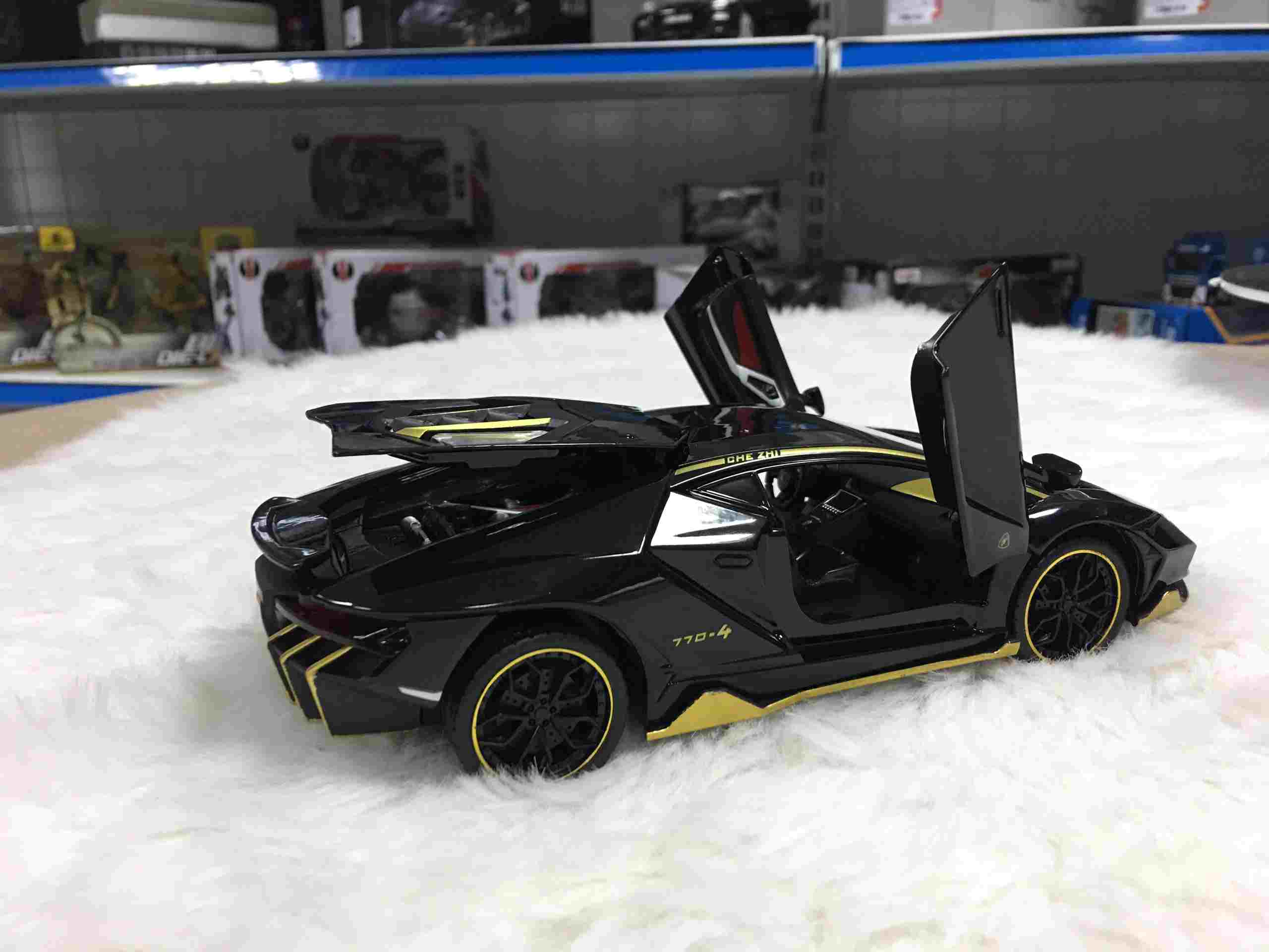 Chezhi] Lamborghini Aventador LP770 124 [Black] SP006005