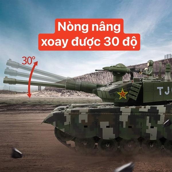 Xe tăng điều khiển từ xa Huina Fights Tank 778-7 TJ001 1:24 2.4GHZ