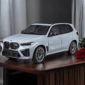 Mô hình xe BMW X5 1:18 Diecast Kim Loại – Đèn LED, Âm Thanh, Kéo Trớn, Mở Cửa Capo Cốp