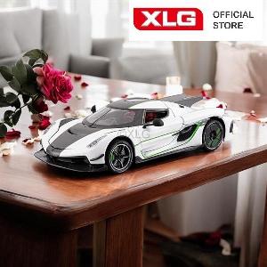 Mô hình xe thể thao Koenigsegg JESKO Absolut 1:24 – Đèn LED • Âm Thanh • Kéo Trớn • Mở Cửa/Cốp/Capo