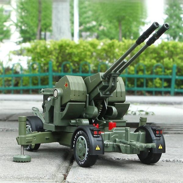 Mô hình xe quân sự pháo chống máy bay Anti-Aircraft 1:35 [Army Green]