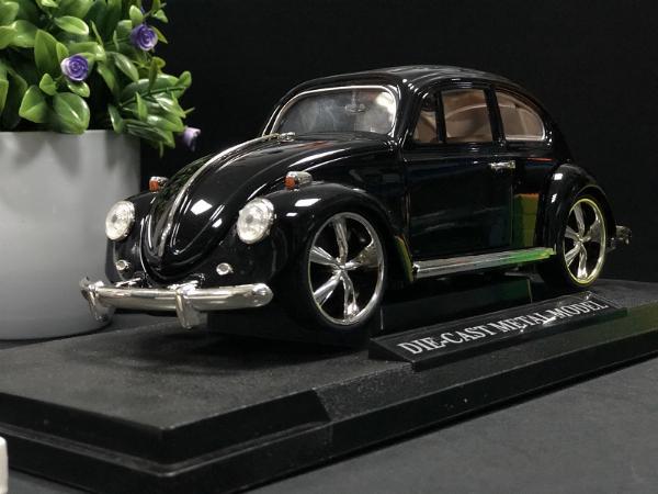 Mô hình xe cổ Volkswagen Beetle 1967 tỷ lệ 1:18 [Đen]