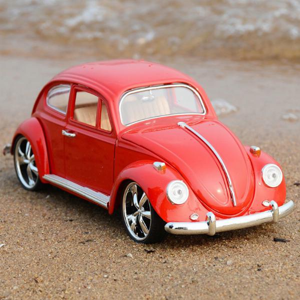 Mô hình xe cổ Volkswagen Beetle 1967 tỷ lệ 1:18 [Đen]