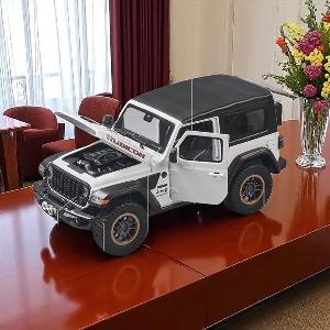 Mô Hình xe Jeep Rubicon Robin Hood 20th Anniversary 1:18 – Màu Trắng | Xe Off-road Biểu Tượng Đầy Uy Lực