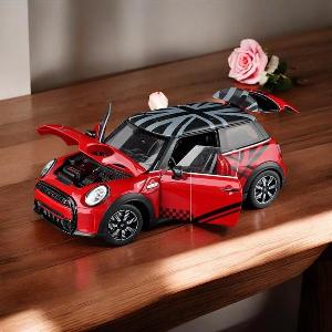 Mô Hình Xe Mini Cooper S 1:18 Hợp Kim Cao Cấp - Mở Cửa, Có Âm Thanh & Đèn LED