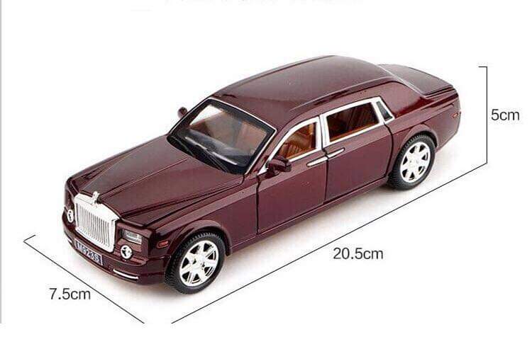 Mô hình xe Rolls-Royce M923S gift boxed Wine Red - SP003785 [XLG]