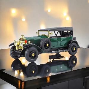 Mô hình xe cổ Rolls-Royce Phantom I Classic Vintage 1:24 Diecast – Xe sang huyền thoại Rolls-Royce, mở cửa, sưu tầm & trang trí cao cấp