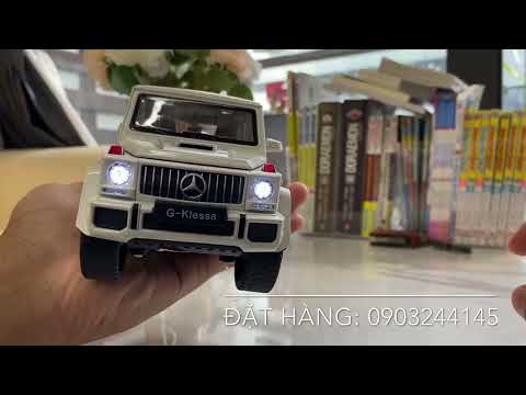 Review Mô hình xe Mercedes G63 AMG 1:24 - Mohinhxe.net