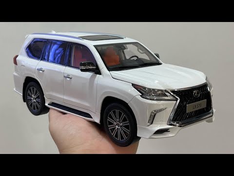 Review mô hình xe ô tô Lexus LX570 1:18 - mohinhxe.net