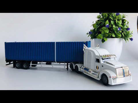 Review Mô hình đầu kéo Container USA - Mohinhxe.net